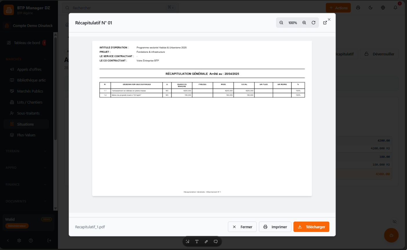LOGICIEL BTP MANAGER 2026 FR