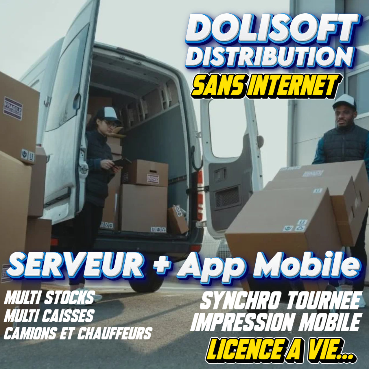 Dolisoft Distribution2025 — Simple, rapide et conçu pour l’Algérie