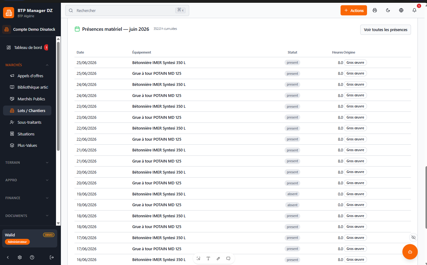 LOGICIEL BTP MANAGER PRO