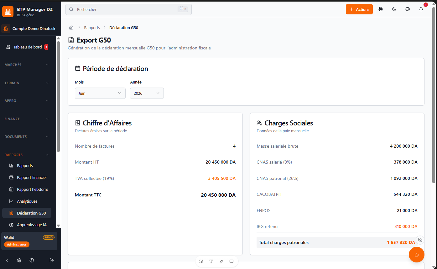 LOGICIEL BTP MANAGER PRO