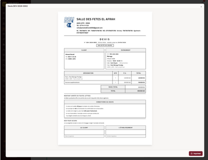 DOLISOFT — Le logiciel de Gestion des salles des fêtes