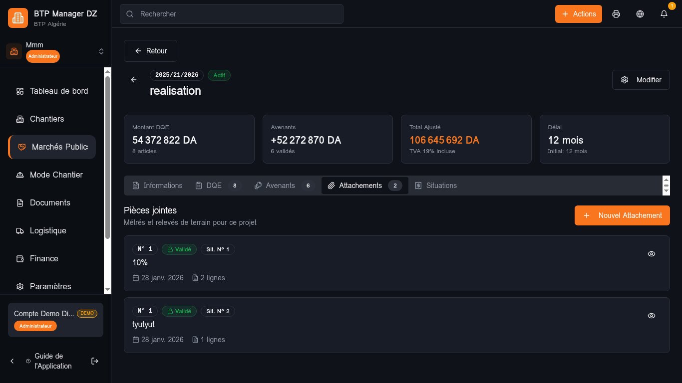 LOGICIEL BTP MANAGER PRO