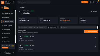 LOGICIEL BTP MANAGER PRO